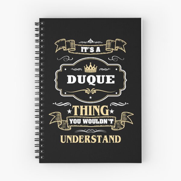 Item preview, It Is A Duque Thing You Wouldn't Understand Duque Name Shirt designed and sold by Zanden-zo.
