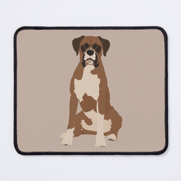 Item preview, Boxer Dog Illustration designed and sold by archetype prints.