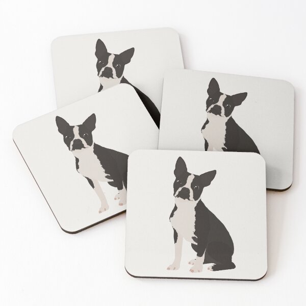 Item preview, Boston Terrier Dog Illustration designed and sold by archetype prints.