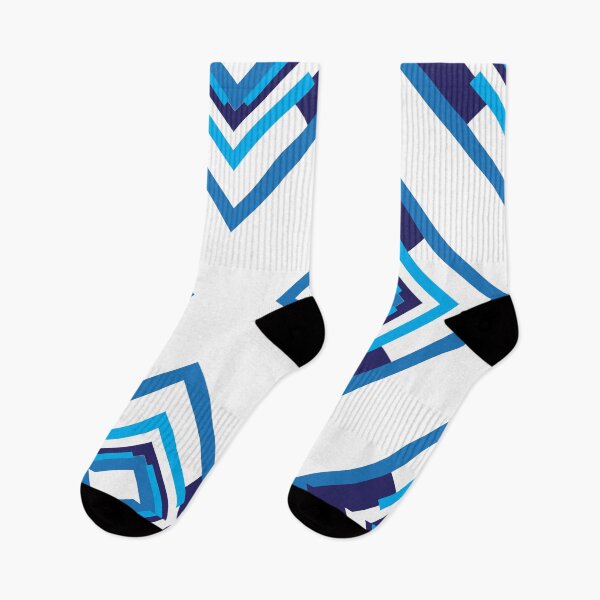 Item preview, Bold blue geometric modern creations designed and sold by NolineXpression.