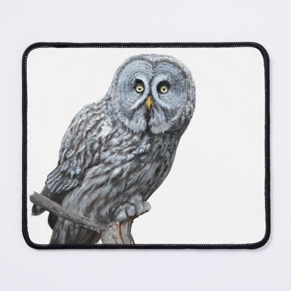 Item preview, Great grey owl designed and sold by illustra-terra.