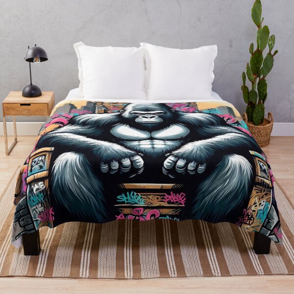 Item preview, Gorilla Graffiti Urban Throne designed and sold by JavisSRDesign.