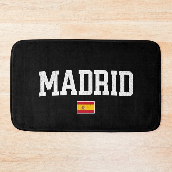 Item preview, Madrid Spain with Spanish Flag designed and sold by NessiCreates.