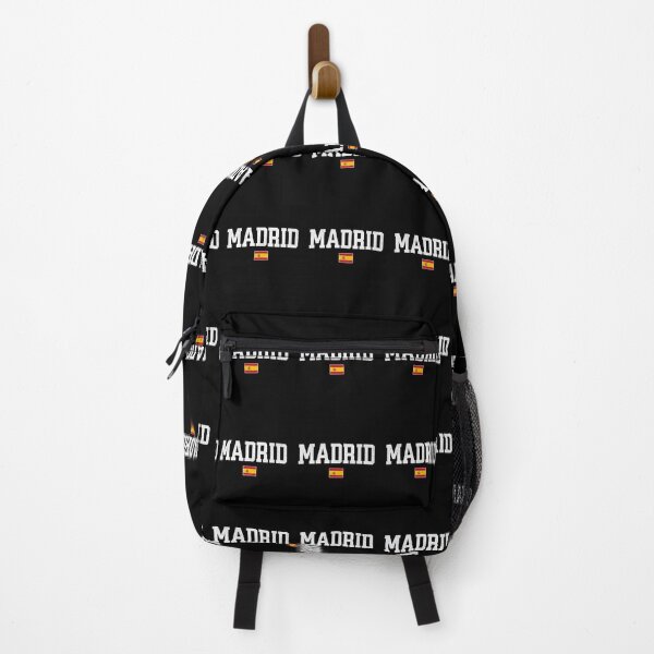 Item preview, Madrid Spain with Spanish Flag designed and sold by NessiCreates.