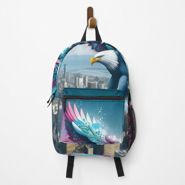 Item preview, Graffiti Eagle Soars City designed and sold by JavisSRDesign.
