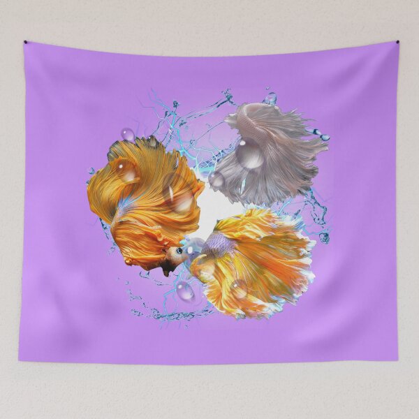 Item preview, Bold Betta Fish Art for Betta Lovers designed and sold by FishyFantasies.