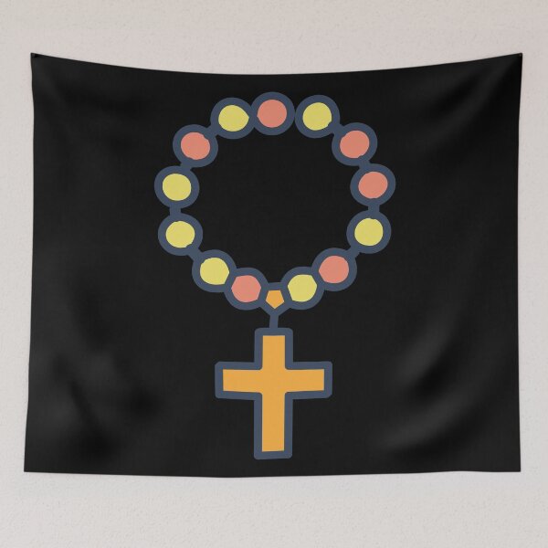 Item preview, Holy Rosary - Christian Design designed and sold by CrossCrafted.