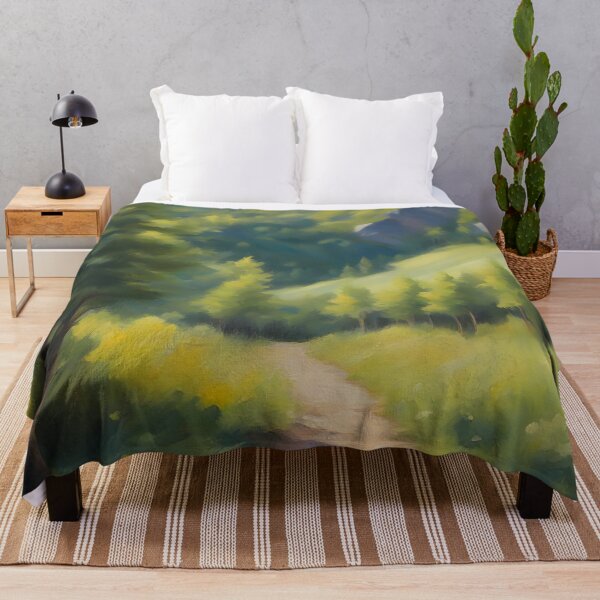 Item preview, Mountain Forest Path in Summer designed and sold by CalmnessbyChoice.
