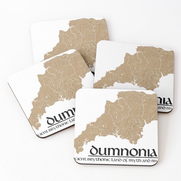 Item preview, Map of Dumnonia Ancient Brythonic land of myth and mystery designed and sold by streetlist.
