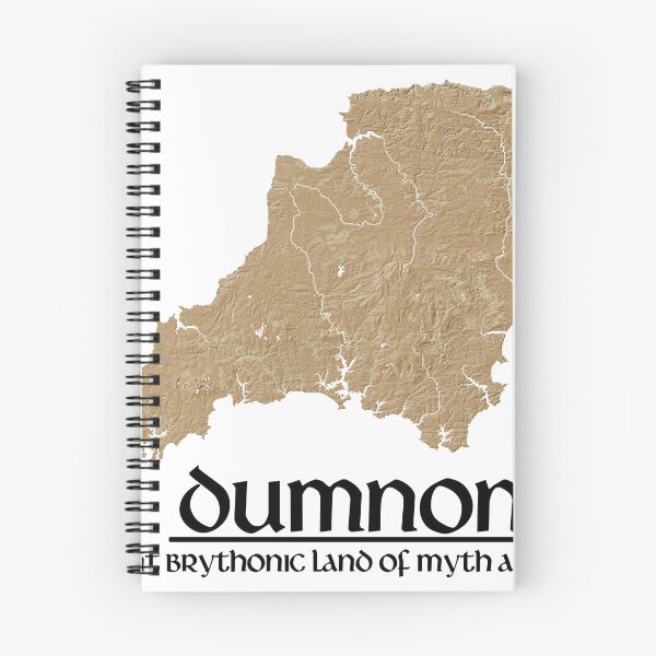 Item preview, Map of Dumnonia Ancient Brythonic land of myth and mystery designed and sold by streetlist.