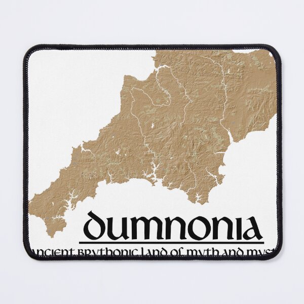 Item preview, Map of Dumnonia Ancient Brythonic land of myth and mystery designed and sold by streetlist.