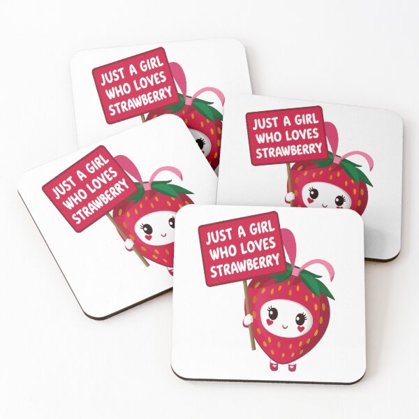 Item preview, just a girl who loves strawberry designed and sold by SanadDiab.