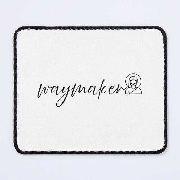 Item preview, Jesus Is A Way maker - Christian Design designed and sold by CrossCrafted.