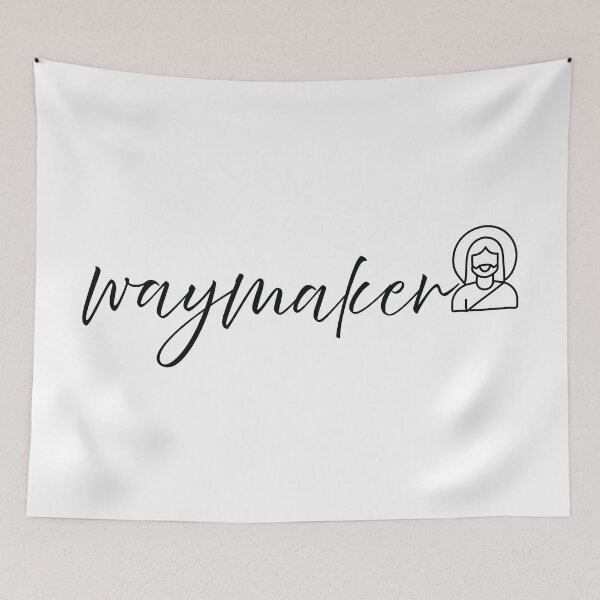 Item preview, Jesus Is A Way maker - Christian Design designed and sold by CrossCrafted.