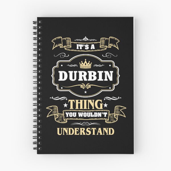 Item preview, It Is A Durbin Thing You Wouldn't Understand Durbin Name Shirt designed and sold by Zanden-zo.