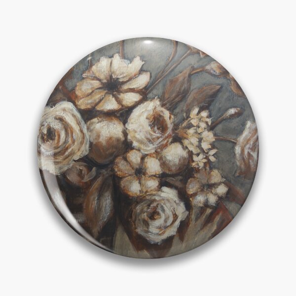 Item preview, Painted flowers Original Art designed and sold by alczar.
