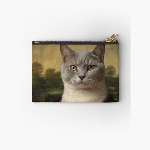 Item preview, Funny Renaissance Cat Portrait Art designed and sold by vk09.