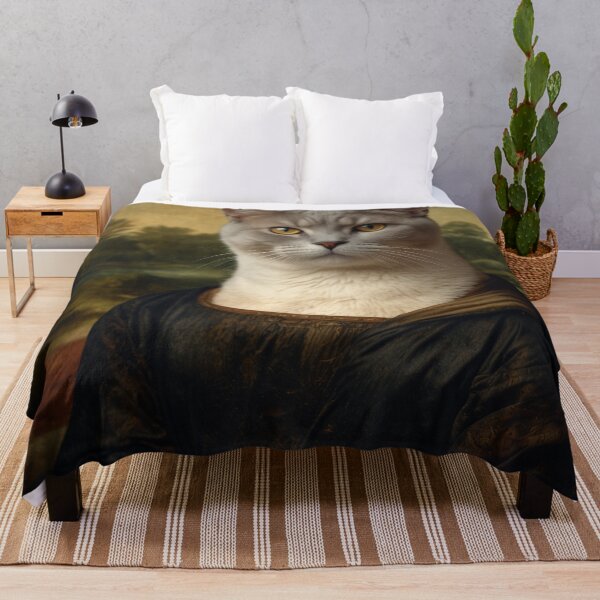 Item preview, Funny Renaissance Cat Portrait Art designed and sold by vk09.