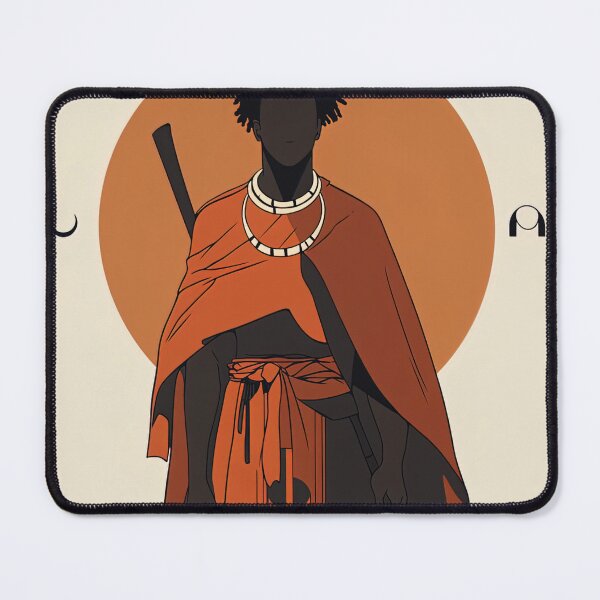 Item preview, Ogun, African deity | Anime style designed and sold by ComicsFactory.