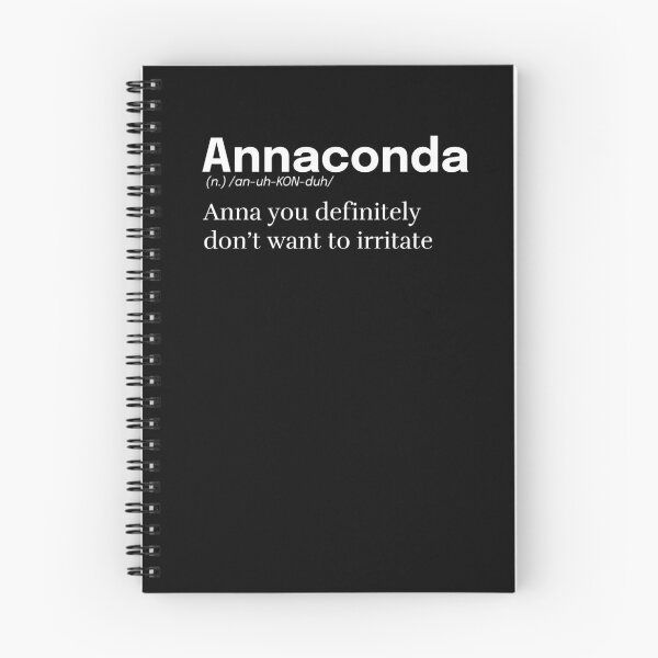 Item preview, Funny Anna, Ann Name Definition  Annaconda designed and sold by ODADESIGN.