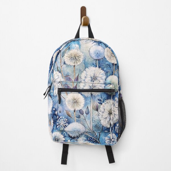 Item preview, Dreamy Blue Dandelion Field designed and sold by HattayaSra.
