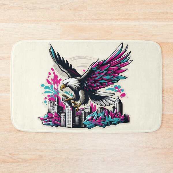 Item preview, Urban Graffiti Eagle Attack designed and sold by JavisSRDesign.