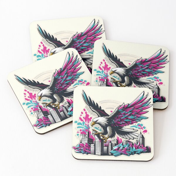 Item preview, Urban Graffiti Eagle Attack designed and sold by JavisSRDesign.