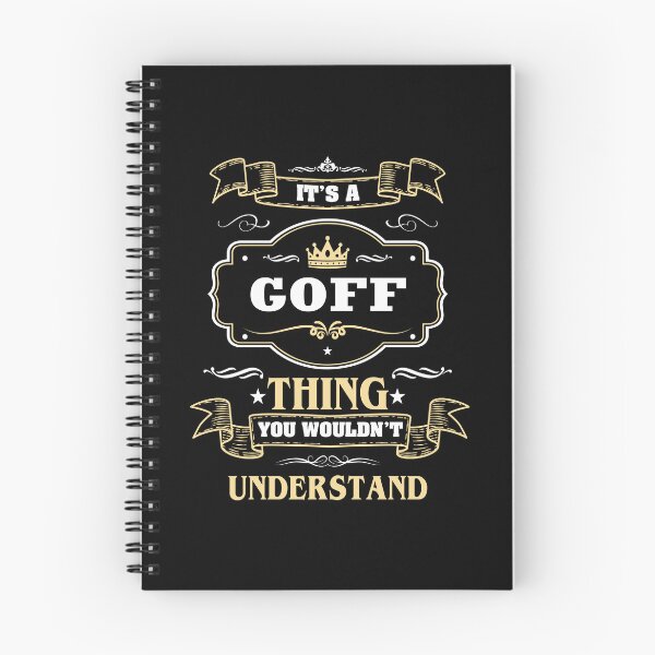 Item preview, It Is A Goff Thing You Wouldn't Understand Goff Name Shirt designed and sold by GensBarlow.