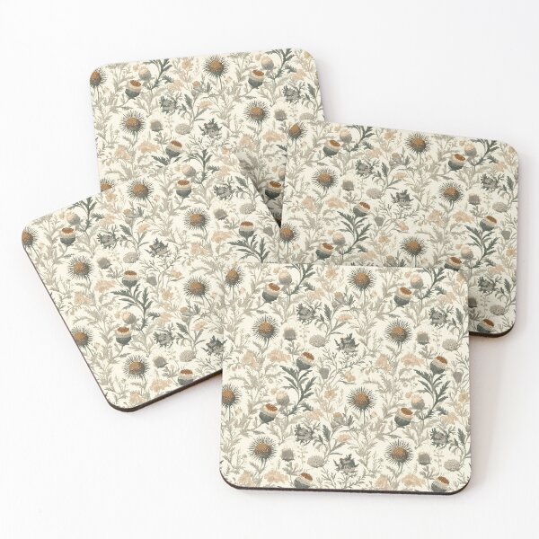 Item preview, Thistles and Wildflowers designed and sold by ColorFlowArt.