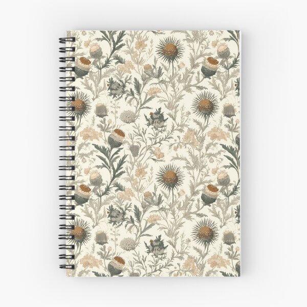 Item preview, Thistles and Wildflowers designed and sold by ColorFlowArt.