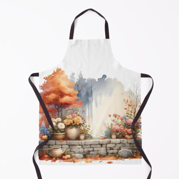 Item preview, Autumn Garden at the Heart of the Cottage designed and sold by Celedrine-art.