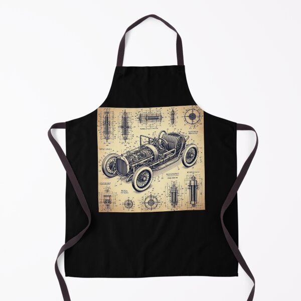 Item preview, Retro Blueprint of Classic Old Fashioned “Perpetuum-Auto-Mobile”. Perfect vintage cross section of Classics Machine. designed and sold by JW3164..