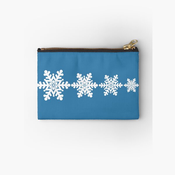 Item preview, Holiday Snowflakes in Blue and White designed and sold by MellowCat.