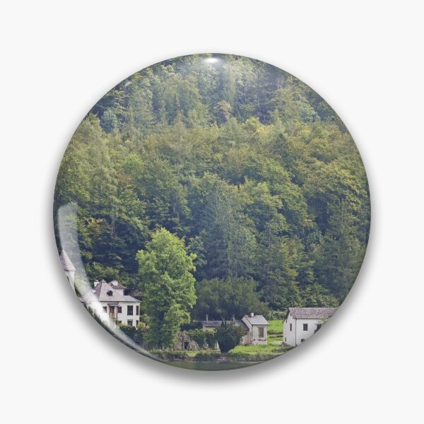 Item preview, The Grub castle,Obertraun village and the Hallstatter lake,Austria designed and sold by goceris.