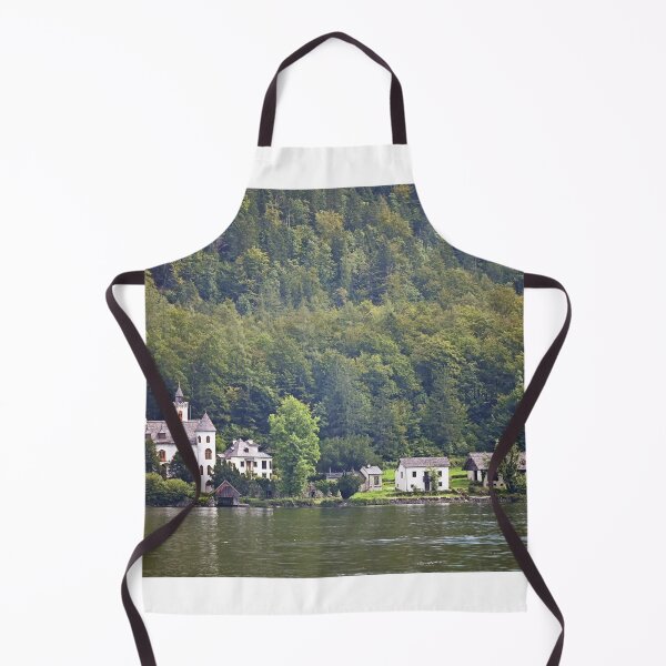 Item preview, The Grub castle,Obertraun village and the Hallstatter lake,Austria designed and sold by goceris.