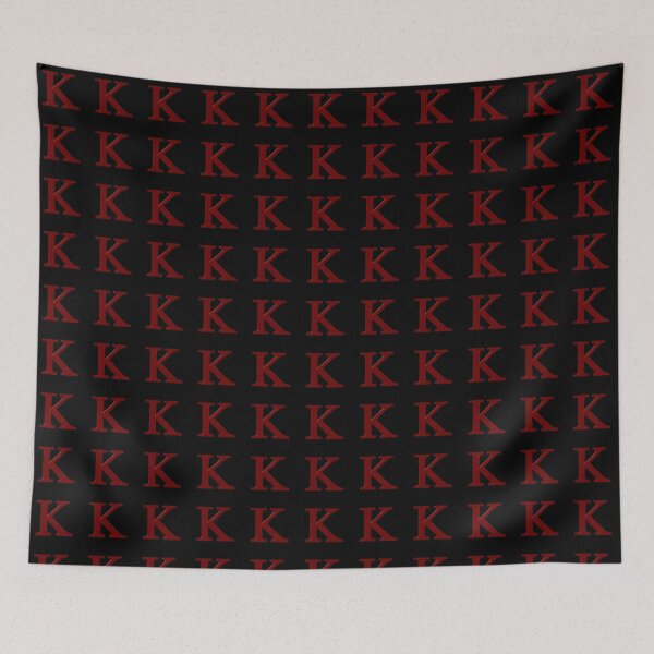 Item preview, The Letter K Dimensional Red designed and sold by Art in My Loft.