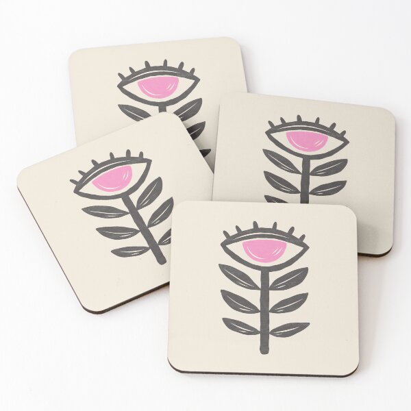 Item preview, Modern Folk Eye Flower designed and sold by Scrapbooking Stickers by Annomaria.