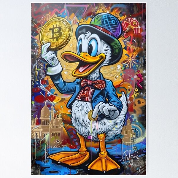 Item preview, Bitcoin Duck designed and sold by Colón Graphix’s.