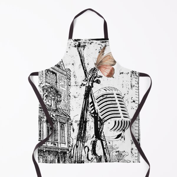 Item preview, Vintage - Violin and Butterfly. designed and sold by esao.