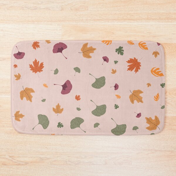 Item preview, Neutral Autumn Leaves Pattern with Multicolored Foliage designed and sold by ploen kongsuwan.