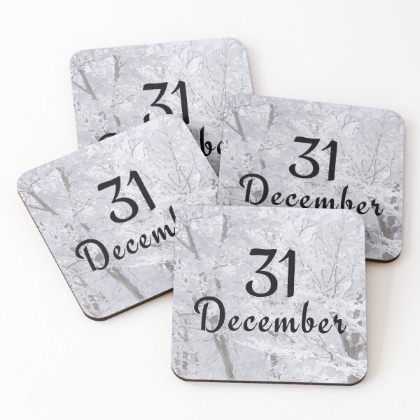 Item preview, 31 December for Special Dates :) - Snowy Tree :) designed and sold by Myriel-Myriel.