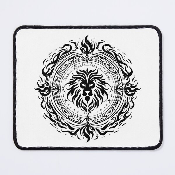Item preview, Blazing Lion of Pride: Escanor’s Eternal Flame - Black designed and sold by NotHamlet.