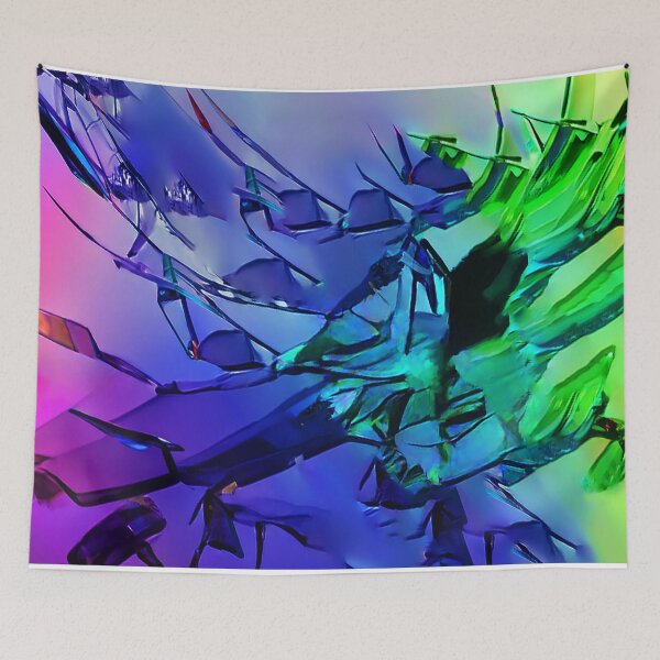 Item preview, Rainbow Through Broken Glass. Reflections of. designed and sold by Alina Art.