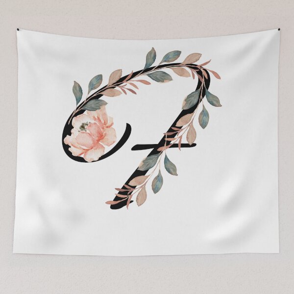 Item preview, decorative alphabet letter F designed and sold by Mia-sanocean.