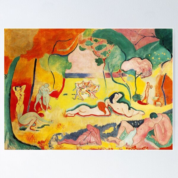 Item preview, Matisse - Le bonheur de vivre  The Joy of Life Bonheur Henri Matisse designed and sold by TeeARTHY.
