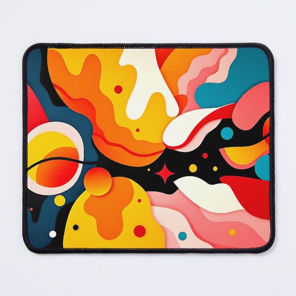 Item preview, Abstract Art with bold colors that evoke emotion and thought. create  focal point in any room. designed and sold by HardToFindMerchandise.