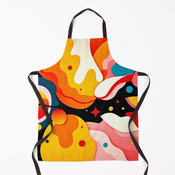 Aperçu de l'œuvre Art abstrait avec des couleurs vives qui évoquent l'émotion et la pensée. Créez un point focal dans n'importe quelle pièce. créée et vendue par HardToFindMerchandise.