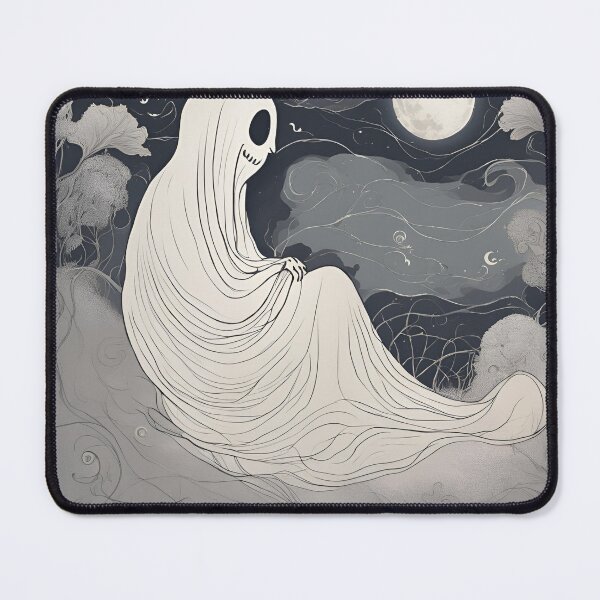 Item preview, Moonlit Silence: The Gentle Ghost designed and sold by lazyflect.