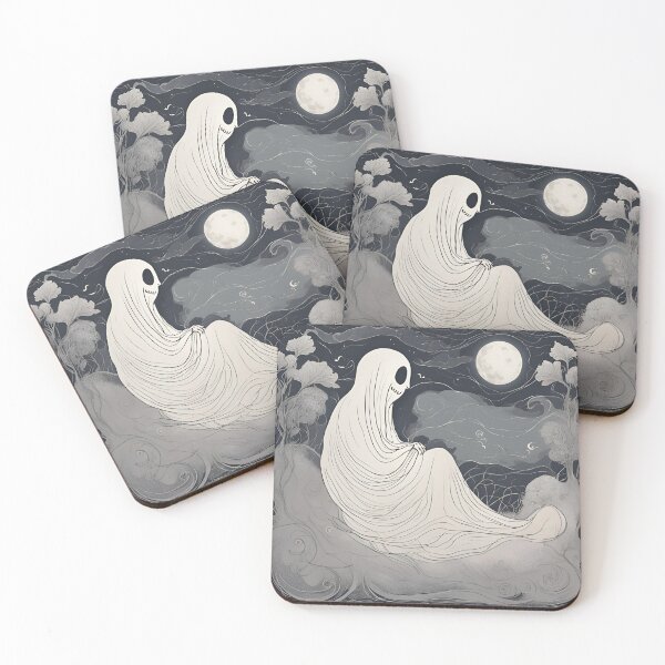 Item preview, Moonlit Silence: The Gentle Ghost designed and sold by lazyflect.