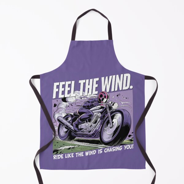 Item preview, Feel the Wind – Ride Like the Wind Is Chasing You Biker Art designed and sold by BNCH44.